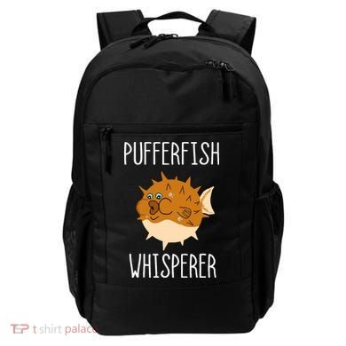 Puffer Fish Whisperer Buffer Fish Whisperer Ocean Fugo Fish Backpack