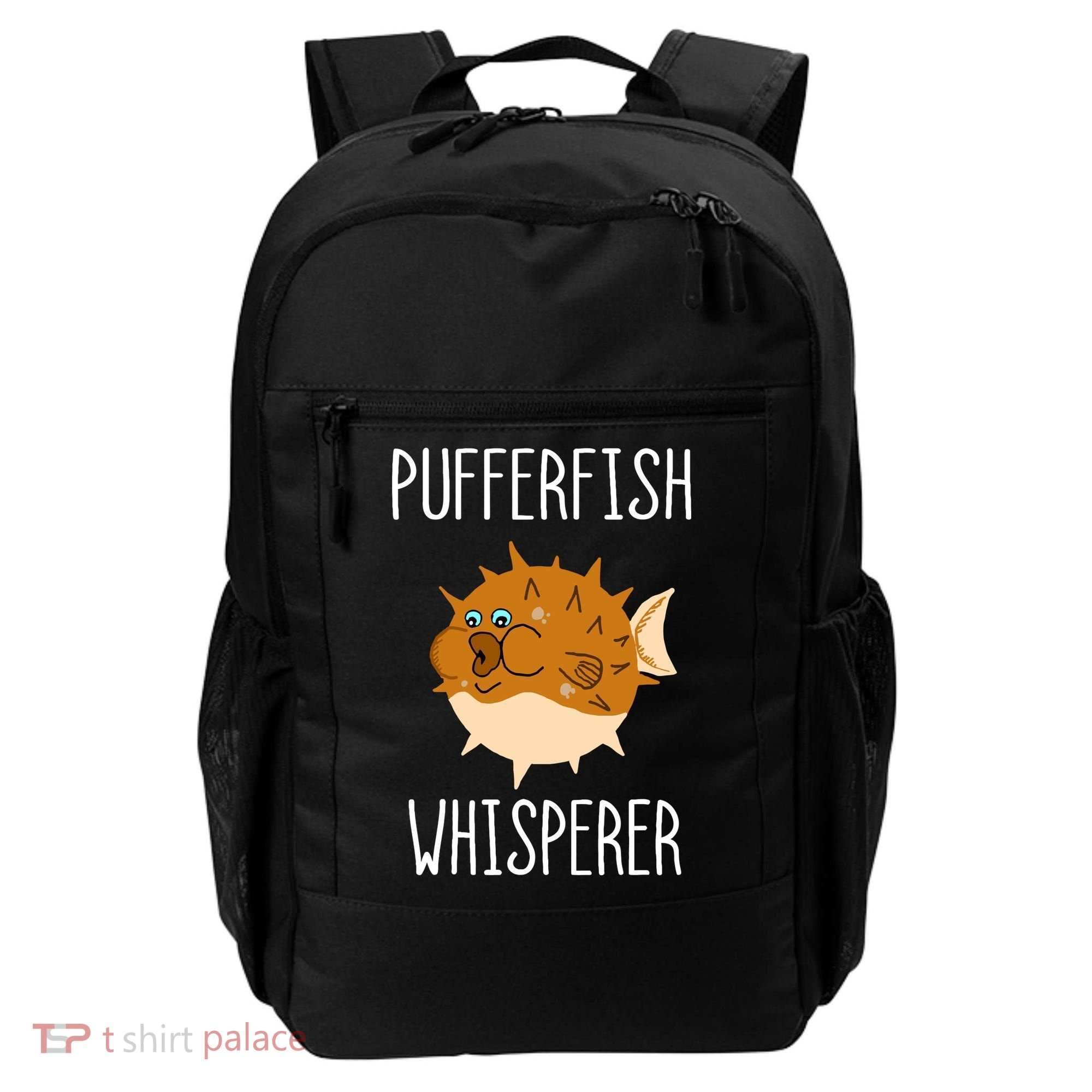 Puffer Fish Whisperer Buffer Fish Whisperer Ocean Fugo Fish Backpack