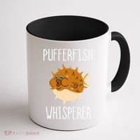 Puffer Fish Whisperer Buffer Fish Whisperer Ocean Fugo Fish Coffee Mug thumb 1