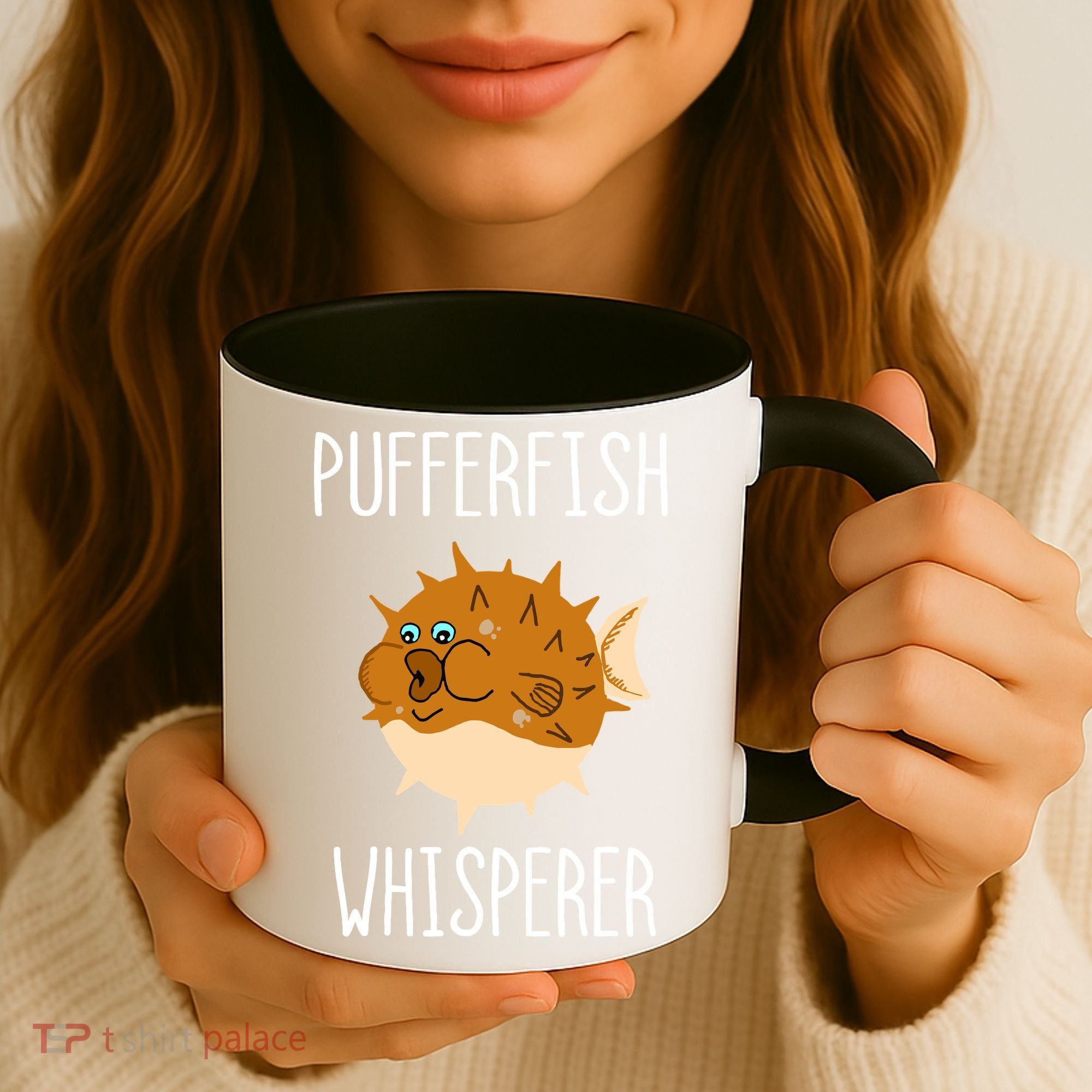 Puffer Fish Whisperer Buffer Fish Whisperer Ocean Fugo Fish Coffee Mug