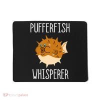 Puffer Fish Whisperer Buffer Fish Whisperer Ocean Fugo Fish Mousepad thumb 0