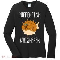 Puffer Fish Whisperer Buffer Fish Whisperer Ocean Fugo Fish Women's Long Sleeve Shirt thumb 0