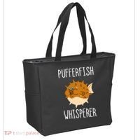 Puffer Fish Whisperer Buffer Fish Whisperer Ocean Fugo Fish Tote Bag thumb 2