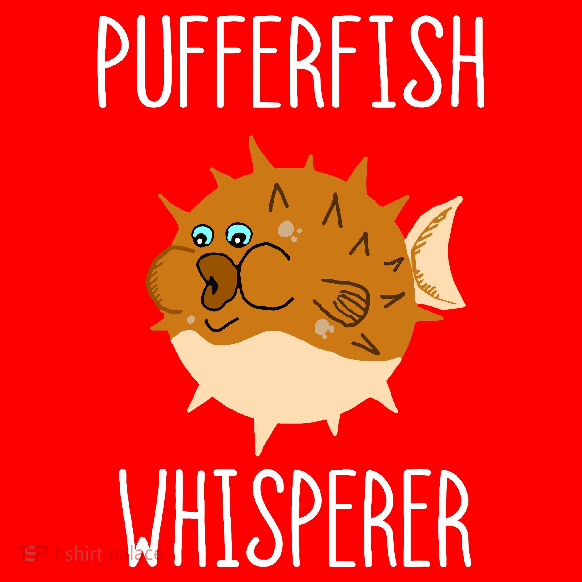 Puffer Fish Whisperer Buffer Fish Whisperer Ocean Fugo Fish Santa Hat