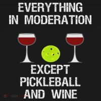 Pickleball Funny Wine Long Sleeve Shirt thumb 2