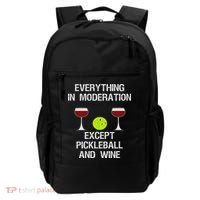 Pickleball Funny Wine Backpack thumb 0