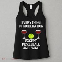 Pickleball Funny Wine Women's Tank Top thumb 3