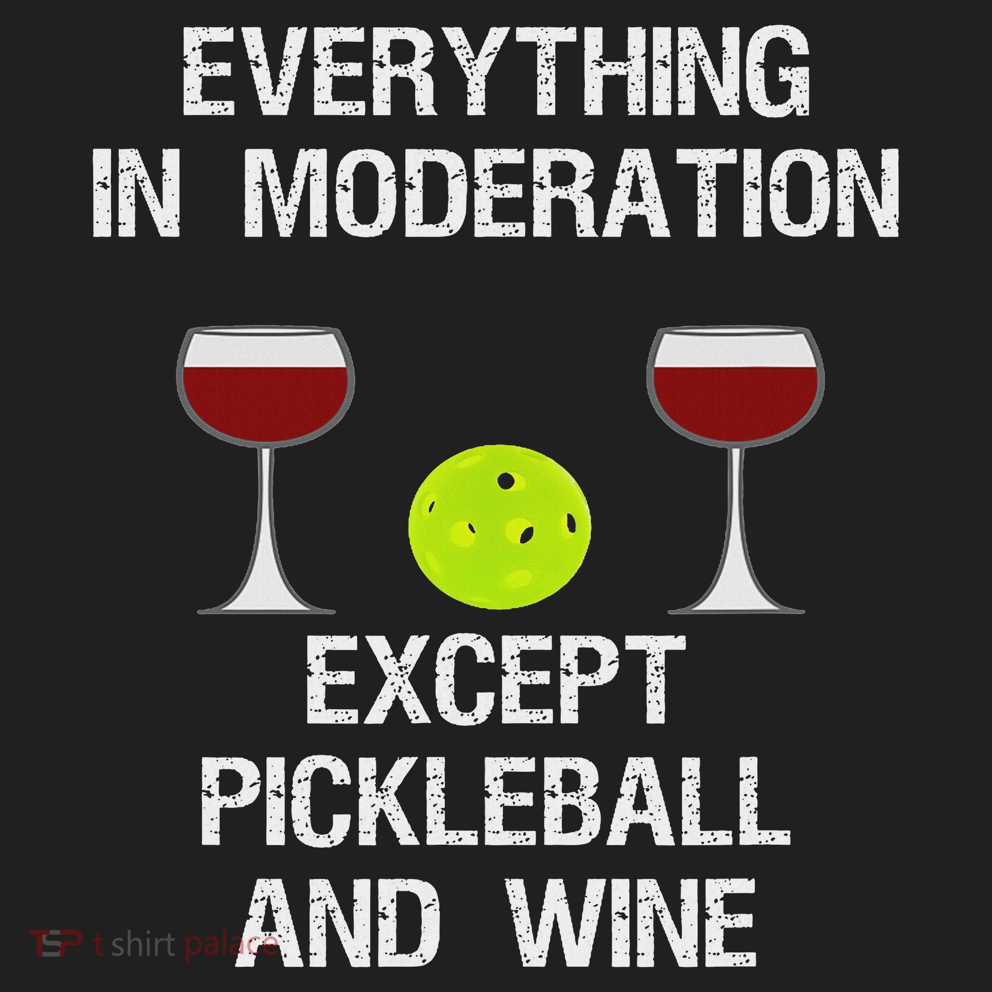 Pickleball Funny Wine Golf Towel
