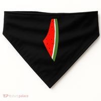 Palestine Freedom Watermelon USA-Made Doggie Bandana thumb 0