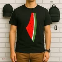 Palestine Freedom Watermelon T-Shirt thumb 6