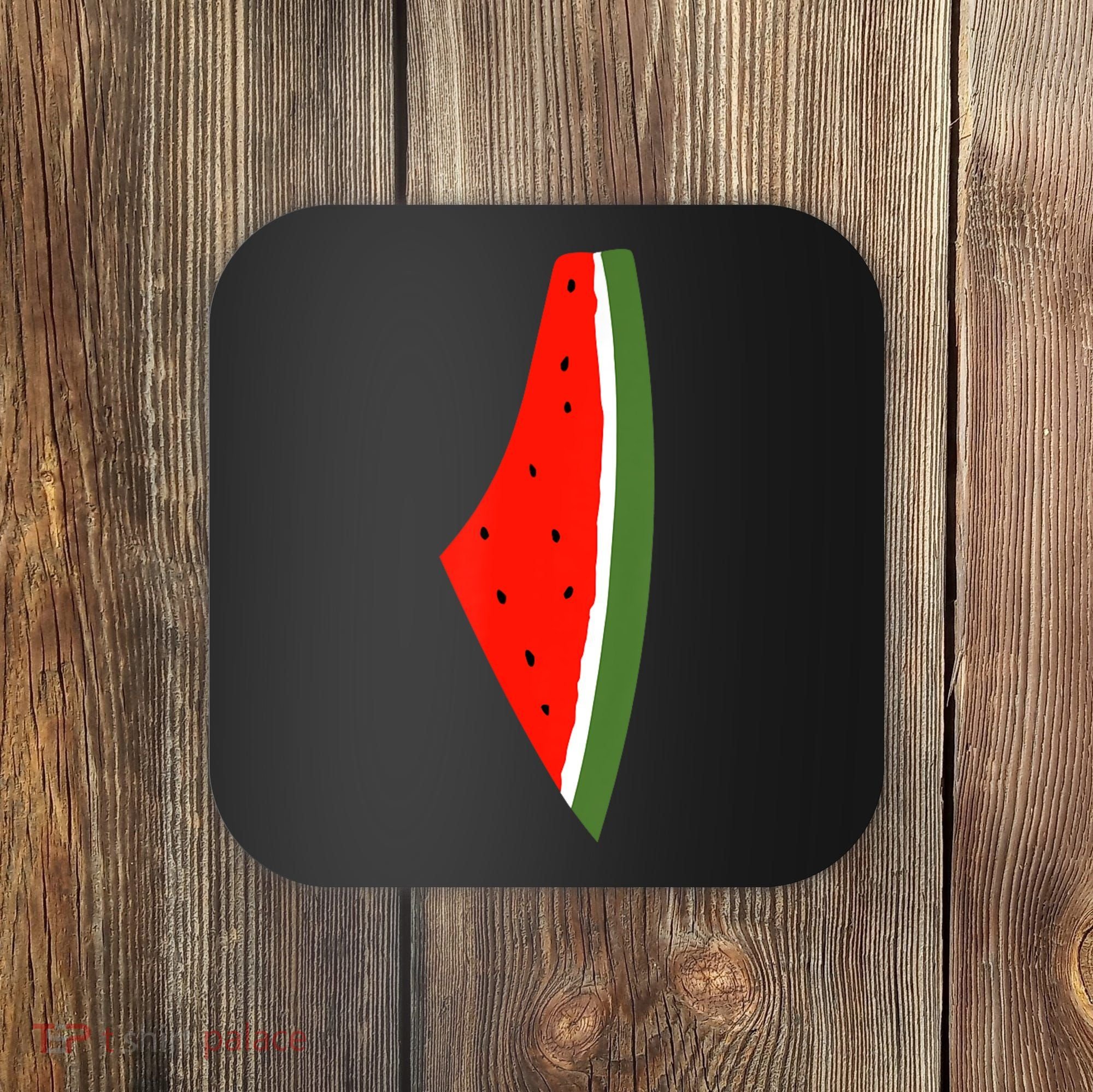 Palestine Freedom Watermelon Coaster