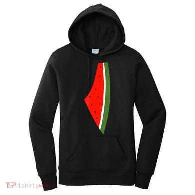 Palestine Freedom Watermelon Women's Hoodie