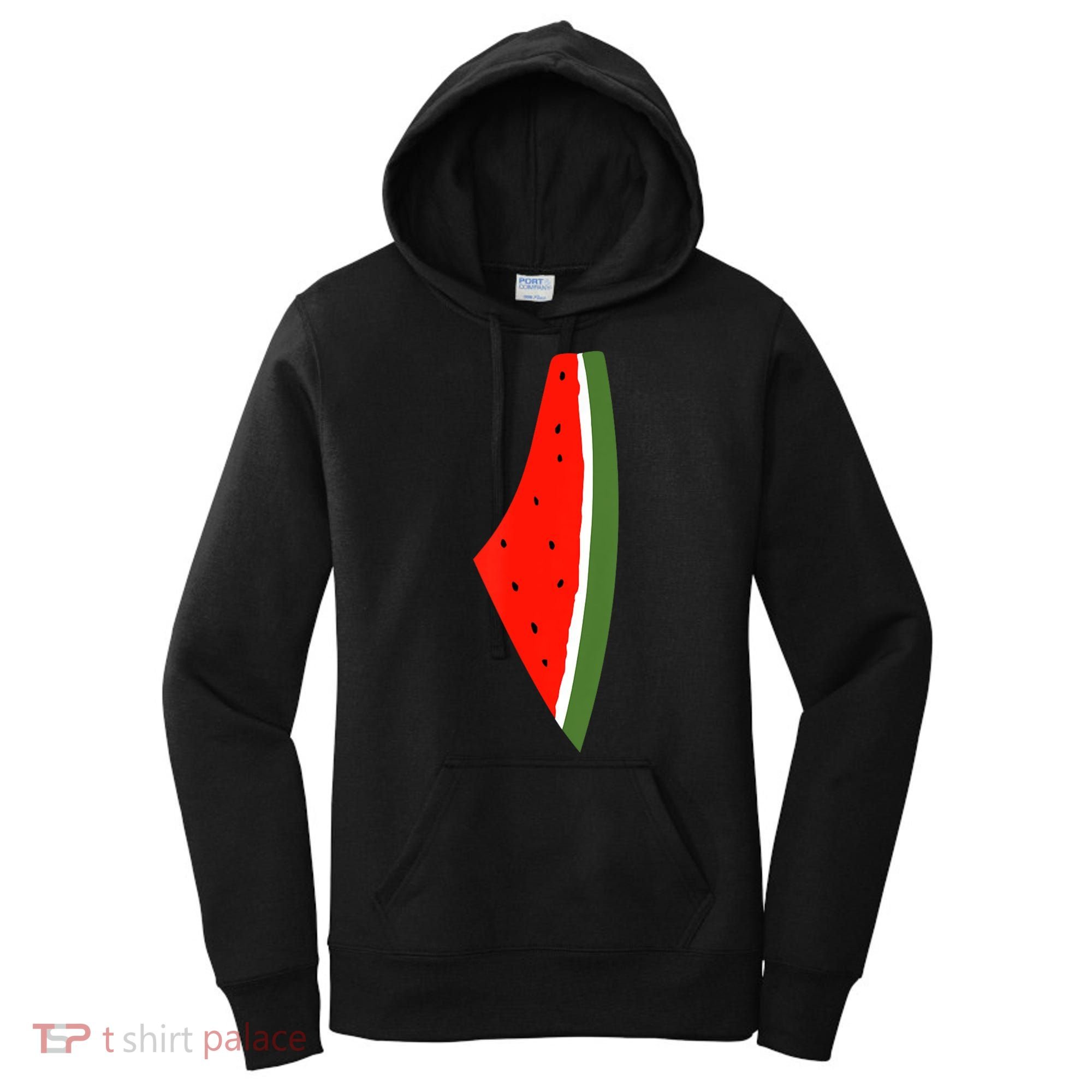 Palestine Freedom Watermelon Women's Hoodie
