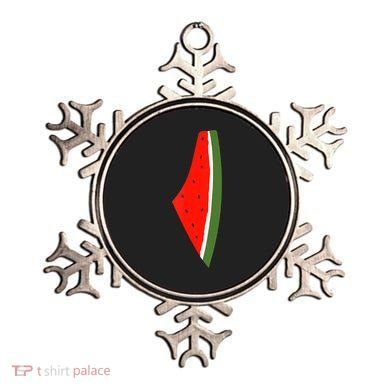 Palestine Freedom Watermelon Ornament
