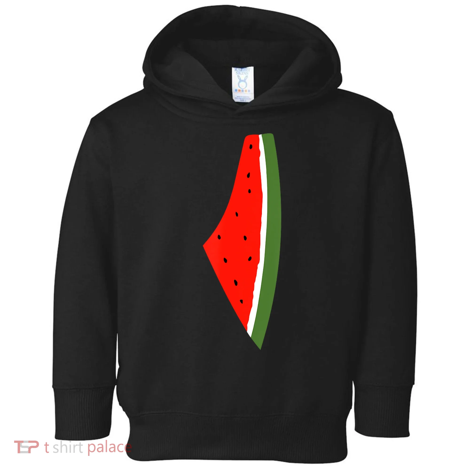 Palestine Freedom Watermelon Toddler Hoodie