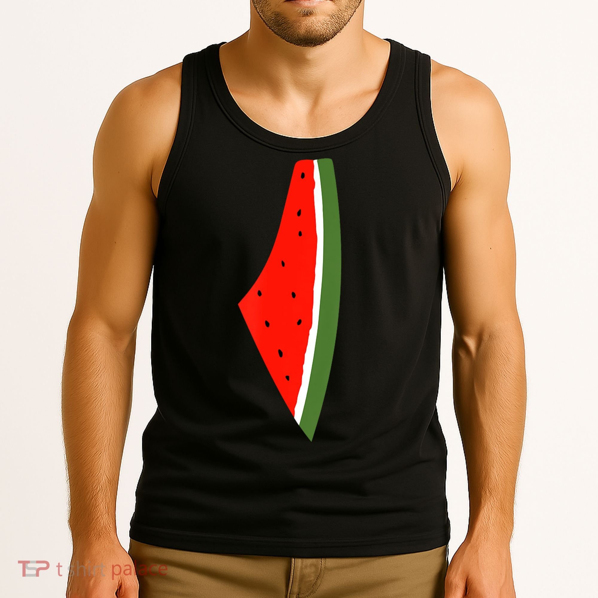Palestine Freedom Watermelon Tank Top