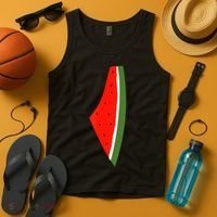 Palestine Freedom Watermelon Tank Top thumb 4