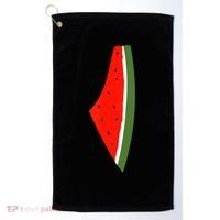Palestine Freedom Watermelon Golf Towel thumb 0