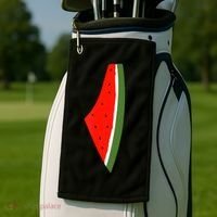 Palestine Freedom Watermelon Golf Towel thumb 2