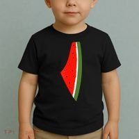 Palestine Freedom Watermelon Toddler T-Shirt thumb 2