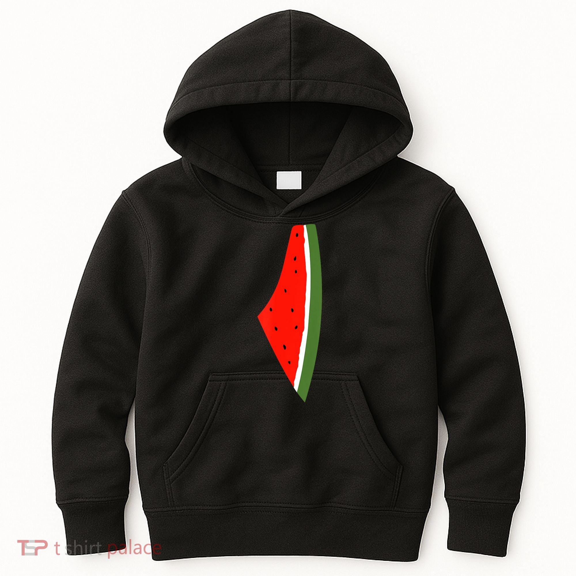 Palestine Freedom Watermelon Kids Hoodie