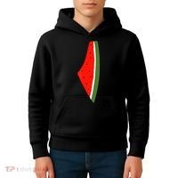 Palestine Freedom Watermelon Kids Hoodie thumb 4