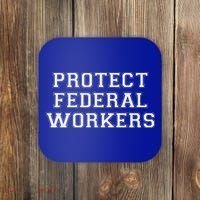 Protect Federal Workers Defend Public Service And Democracy Coaster thumb 0