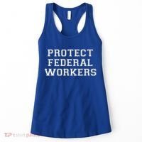 Protect Federal Workers Defend Public Service And Democracy Women's Tank Top thumb 0