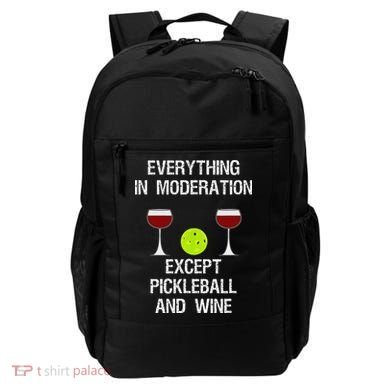 Pickleball Funny Wine Backpack