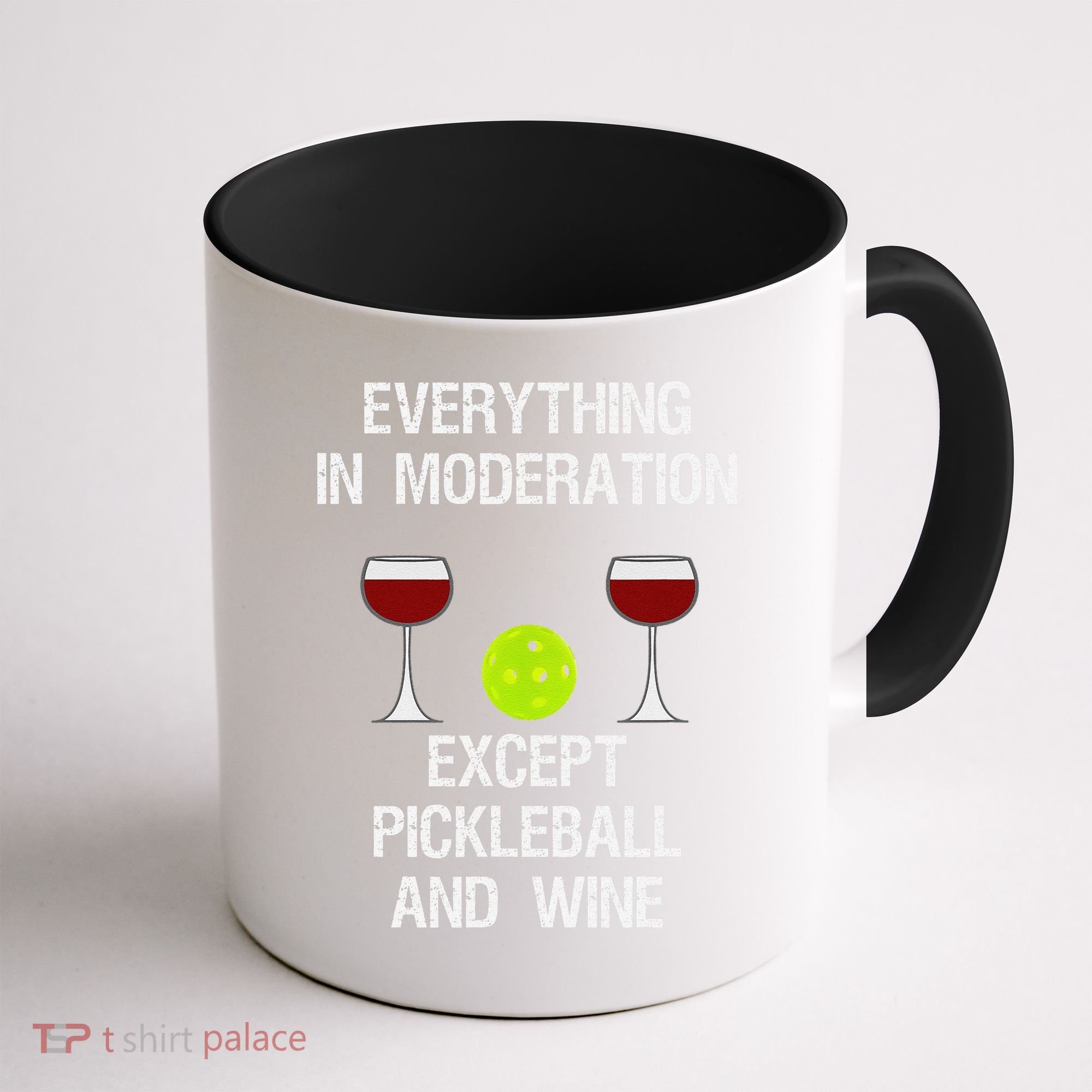 Pickleball Funny Wine Coffee Mug