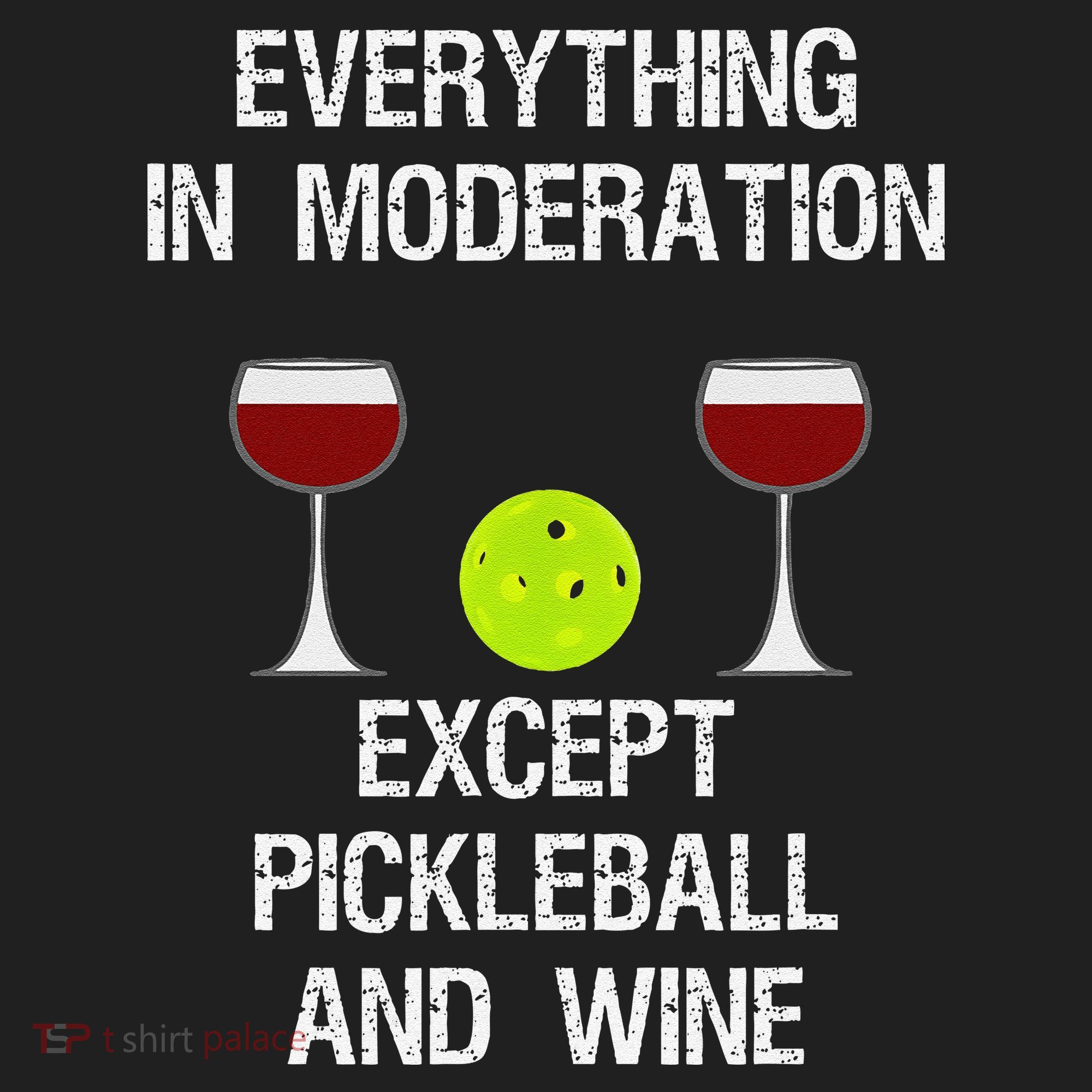 Pickleball Funny Wine Tumbler