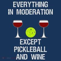 Pickleball Funny Wine Doggie Tank thumb 4
