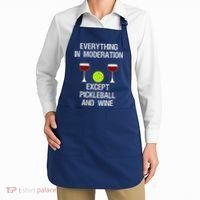 Pickleball Funny Wine Apron thumb 2