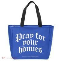 Pray For Your Homies Always Tote Bag thumb 0