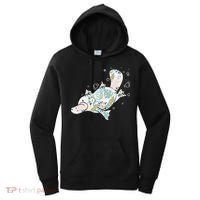 Platypus Floral Zookeeper Animal Lover Marine Biologist Women's Hoodie thumb 0