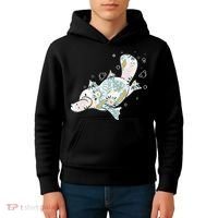 Platypus Floral Zookeeper Animal Lover Marine Biologist Kids Hoodie thumb 4