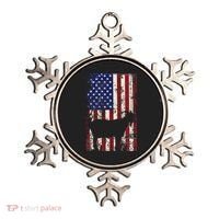 Patriotic Goat 4th of July American Flag Ornament thumb 0