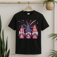 Patriotic Gnomes 4th Of July Usa Women T-Shirt thumb 2