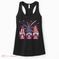 Patriotic Gnomes 4th Of July Usa Women Women's Tank Top thumb 0