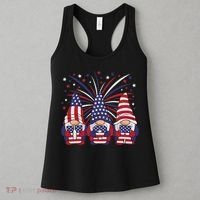 Patriotic Gnomes 4th Of July Usa Women Women's Tank Top thumb 3