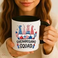 Patriotic Gnomes 4th Of July Funny Shenanigans Squad Coffee Mug thumb 3