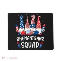 Patriotic Gnomes 4th Of July Funny Shenanigans Squad Mousepad thumb 0