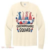Patriotic Gnomes 4th Of July Funny Shenanigans Squad Long Sleeve Shirt thumb 0