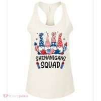 Patriotic Gnomes 4th Of July Funny Shenanigans Squad Women's Tank Top thumb 0