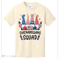 Patriotic Gnomes 4th Of July Funny Shenanigans Squad Kids T-Shirt thumb 0
