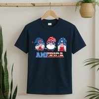 Patriotic Gnomes 4th Of July Funny Gnome Love American Flag T-Shirt thumb 2