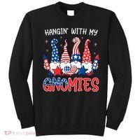 Patriotic Gnome 4th Of July Funny Hangin With My Gnomies Sweatshirt thumb 0