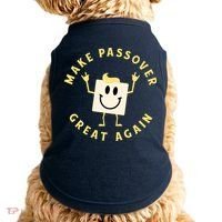 Passover Great Again Funny Matzah Jewish Doggie Tank thumb 0