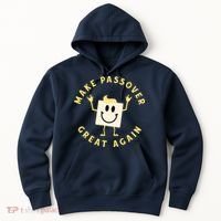 Passover Great Again Funny Matzah Jewish Hoodie thumb 0