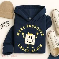 Passover Great Again Funny Matzah Jewish Hoodie thumb 4